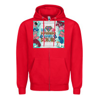 Red this superhero wears scrubs tumbler Zipper Hoodie - BundleAndBundleShop