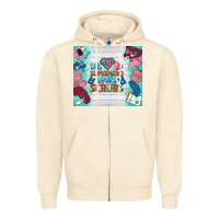 Sandshell this superhero wears scrubs tumbler Zipper Hoodie - BundleAndBundleShop