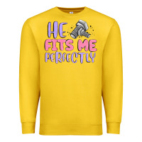 Lemon he fits me perfectly Premium Sweatshirt - MaliasSmallBusiness