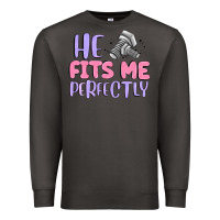 Smoke he fits me perfectly Premium Sweatshirt - MaliasSmallBusiness