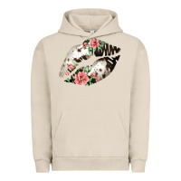 Pigment French Oak Cowhide And Flowers Lips Urban Hoodie - Bettercallsaul