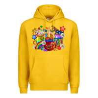 Lemon LGBTQ+ Pride Coffee Cups Premium Hoodie - BundleAndBundleShop