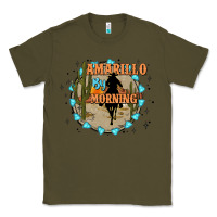 Army Green Amarillo by morning Classic Tee - JahusDesignShop
