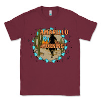 Burgundy Amarillo by morning Classic Tee - JahusDesignShop