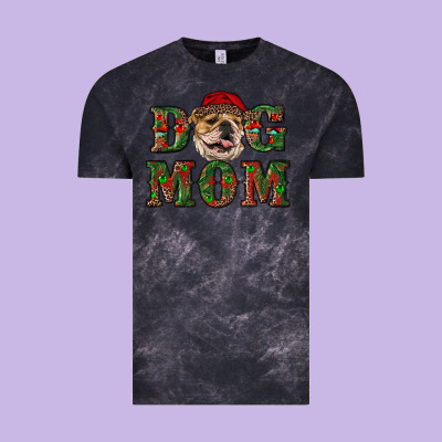 English Bulldog Mom Christmas Vintage Tee Designed By Ranaportraitstore
