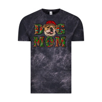 Cloud Black english bulldog mom christmas Vintage Tee - RanaPortraitStore