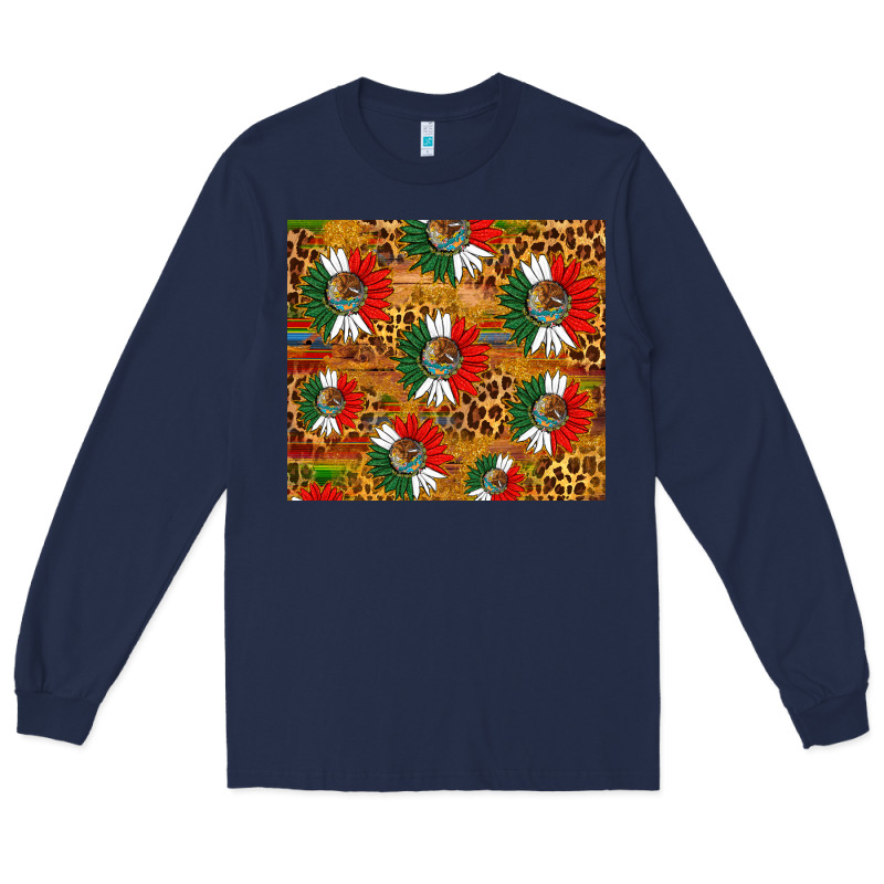 Mexico Sunflower Tumbler Long Sleeve Tee by HRA Design Shop | Teevron