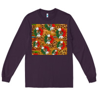 Plum mexico sunflower tumbler Long Sleeve Tee - HRA Design Shop