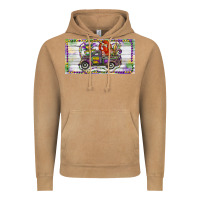 Vintage Camel Mardi Gras Truck And Fleur De Lis Crawfish Vintage Hoodie - RanaPortraitStore