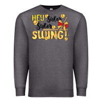 Charcoal Heather softball sister Premium Sweatshirt - MaliasSmallBusiness