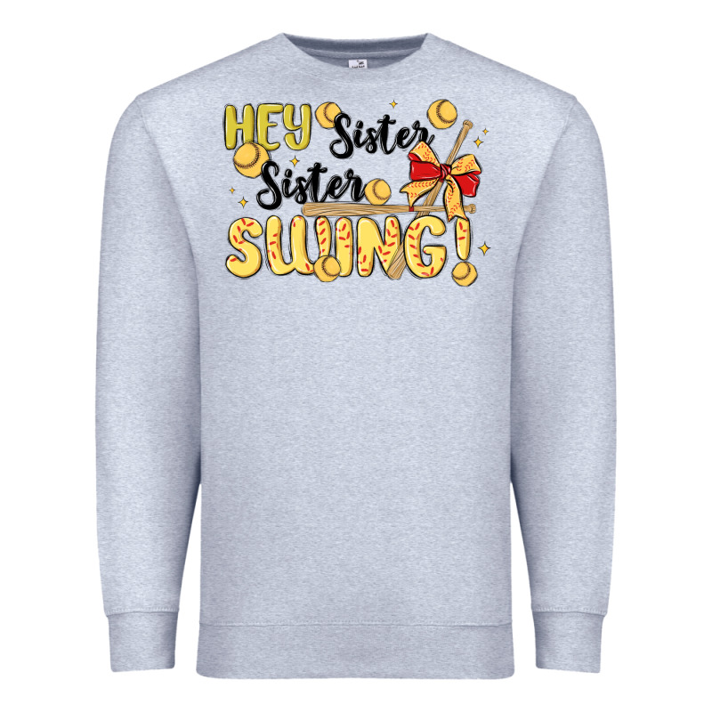 Softball Sister Premium Sweatshirt by MaliasSmallBusiness | Teevron