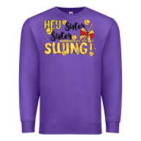 Purple softball sister Premium Sweatshirt - MaliasSmallBusiness