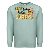Seafoam softball sister Premium Sweatshirt - MaliasSmallBusiness