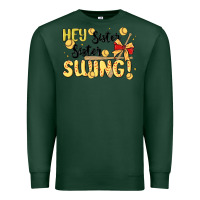 Sports Green softball sister Premium Sweatshirt - MaliasSmallBusiness