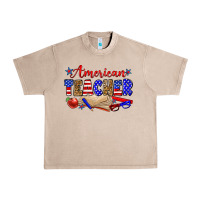 French Oak American teacher Urban Heavy Tee - Zillion Design Studio