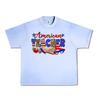 Grape Ice American teacher Urban Heavy Tee - Zillion Design Studio