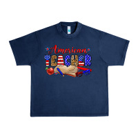 Navy American teacher Urban Heavy Tee - Zillion Design Studio