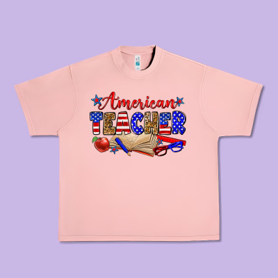 American Teacher Urban Heavy Tee Designed By Zillion Design Studio