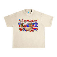 Sandshell American teacher Urban Heavy Tee - Zillion Design Studio