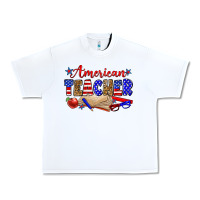 White American teacher Urban Heavy Tee - Zillion Design Studio