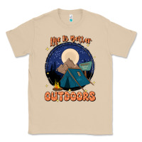 Mushroom life is better outdoors Classic Tee - JahusDesignShop