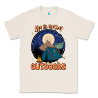 Natural life is better outdoors Classic Tee - JahusDesignShop