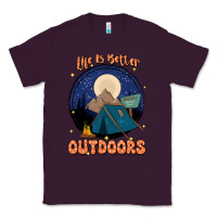 Plum life is better outdoors Classic Tee - JahusDesignShop
