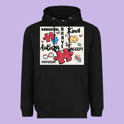 Autism Heavyweight Hoodie Designed By Maliassmallbusiness