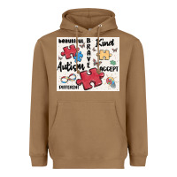 Toasted Coconut autism Heavyweight Hoodie - MaliasSmallBusiness