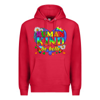 Cardinal LGBTQ Pride Human Kind Be Both Premium Hoodie - BundleAndBundleShop