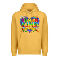 Mustard LGBTQ Pride Human Kind Be Both Premium Hoodie - BundleAndBundleShop
