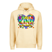 Pina Colada LGBTQ Pride Human Kind Be Both Premium Hoodie - BundleAndBundleShop