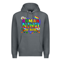 Rock LGBTQ Pride Human Kind Be Both Premium Hoodie - BundleAndBundleShop