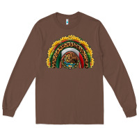 Chestnut mexico sunflower rainbow Long Sleeve Tee - HRA Design Shop