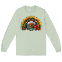 Matcha mexico sunflower rainbow Long Sleeve Tee - HRA Design Shop