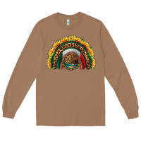 Toasted Coconut mexico sunflower rainbow Long Sleeve Tee - HRA Design Shop
