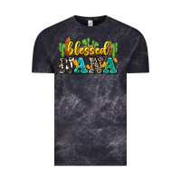 Cloud Black blessed nana Vintage Tee - Zillion Design Studio