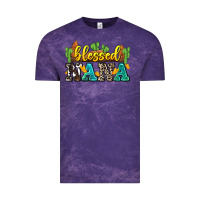 Cloud Purple blessed nana Vintage Tee - Zillion Design Studio