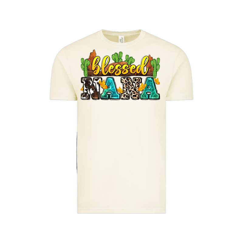 Blessed Nana Vintage Tee by Zillion Design Studio | Teevron