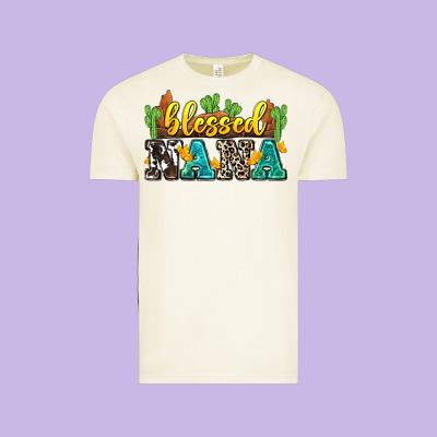 Blessed Nana Vintage Tee Designed By Zillion Design Studio