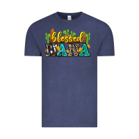 Vintage Denim blessed nana Vintage Tee - Zillion Design Studio