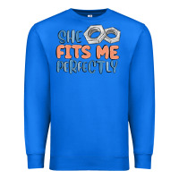 True Royal she fits me perfectly Premium Sweatshirt - MaliasSmallBusiness