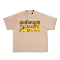 Burro Childhood Cancer Awareness Urban Heavy Tee - texasbilliewilder