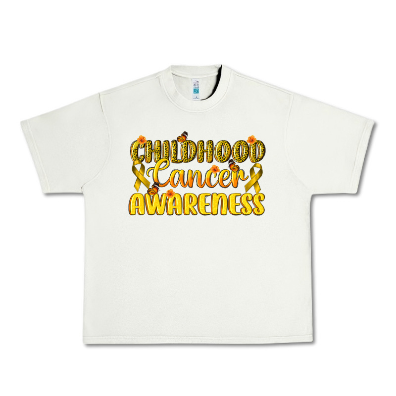 Childhood Cancer Awareness Urban Heavy Tee by texasbilliewilder | Teevron