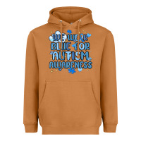 Meerkat we wear blue for autism awareness Heavyweight Hoodie - MaliasSmallBusiness