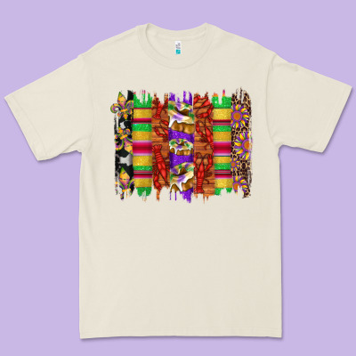 Mardi Gras Cake Fleur De Lis Crawfish Brushstrokes Premium Tee Designed By Artiststas