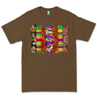 Cacao mardi gras cake fleur de lis crawfish brushstrokes Premium Tee - Artiststas