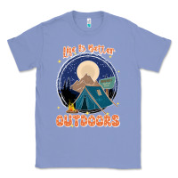 Colony Blue life is better outdoors Classic Tee - JahusDesignShop