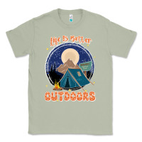 Matcha life is better outdoors Classic Tee - JahusDesignShop