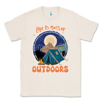 Natural life is better outdoors Classic Tee - JahusDesignShop